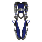 3m Dbi-Sala Harness,2XL,Gray,Quick-Connect,Polyester 1113088