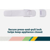 Safety 1st Multi-Purpose White Appliance Lock (2-Pack) HS155 242181