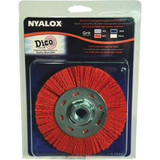 Dico Nyalox 4-1/2 In. Medium Orange Angle Grinder Wheel Brush