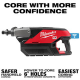 Milwaukee Tool Core Drill Kit, Handheld,1,550 RPM MXF301-2CP