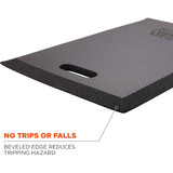 Ergodyne Kneeling Pad,Foam,Black,Standard 381