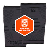 Ergodyne Elbow Sleeve,Compression,Black,M 651