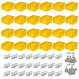 Triton Products Storage Bin,5-3-8"X4-1-8"X3" Yellow BK-210