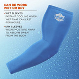 Ergodyne Protective Sleeve,Polyester-Spandex,XL 6690