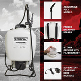Chapin 4 Gal. 20V Rechargeable Battery Backpack Sprayer