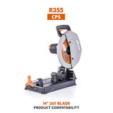 Evolution CircularSawBlade,Carbide,Dia:14" RAGE355BLADE