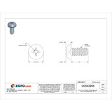 Manufacturer Varies MS,#4-40,Plain,1/4"L,100PK U51122.011.0025