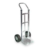 Dayton Hand Truck,500 lb,48"x21"x19-1/2",Silver 6W047