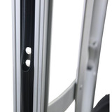 Dayton Hand Truck,500 lb,48"x21"x19-1/2",Silver 6W047
