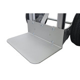 Dayton Hand Truck,500 lb,48"x21"x19-1-2",Silver 6W047