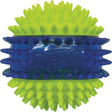 Nerf Dog 2.7 In. Translucent TPR 3-Part Spike LED & Squeak Ball NF-2071 742109