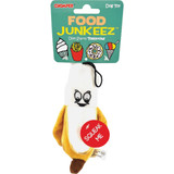 Boss Pet Chomper Food Junkeez Plush Banana Small Dog Toy
