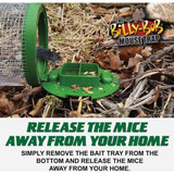 Billy-Bob Multi-Catch Mouse Trap 41100 731666