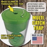 Billy-Bob Multi-Catch Mouse Trap 41100 731666