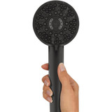 Waterpik PowerPulse 6-Setting Matte Black Handheld Showerhead XAS-645ME 418030