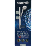 Waterpik PowerPulse 7-Spray Chrome Slide Rail Showerhead SRXPP-763ME 486772