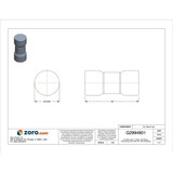 Eaton Bussmann Fuse,Class T,25A,JJN Series JJN-25