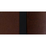 Flash Furniture Slat Chair,Black-Walnut,Wood Seat XU-DG-6G5B-WAL-MTL-GG