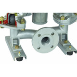 Dayton Dbl Diaphragm Pump,FNPT,TPV,1-2in,107gpm 22A598