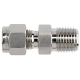 Brennan Industries Male Connector,Gas,N2404 N2404-14-12-SS