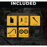 Firman 4550W Gasoline Powered Recoil Pull Start Portable Generator P03613 535909