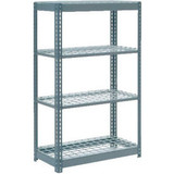Global Industrial 4 Shelf Standard Duty Boltless Shelving Starter 36""Wx12""Dx72