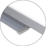 Ghent Dry Erase Board,Non-Magnetic,Steel,36"W GRPM202M-23