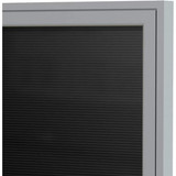 Ghent Enclosed Letter Board, 36"x24" PA13624B-BK