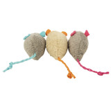 SmartyKat Skitter Critters Plush Catnip Mice Cat Toy (3-Pack) 39384-94987-024 768372