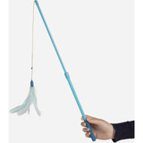 SmartyKat Frisky Flyer Extendable Feather Wand Cat Toy