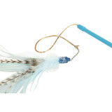 SmartyKat Frisky Flyer Extendable Feather Wand Cat Toy 09674-94997-024 728002