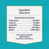 Stewart 11.5 Oz. Freeze-Dried Chicken Breast Dog Treats