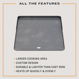 Oklahoma Joe's Tahoma Centerbox Griddle 5879047R04 837156