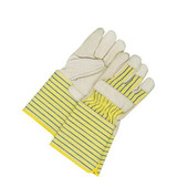 Bdg Leather Gloves,Cowhide Palm,Elastic 40-1-1511W-5
