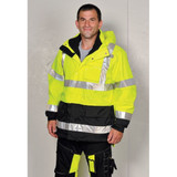 Tingley Rain Jacket,Class 3, Type P,Ylw-Grn,XL J24172