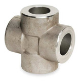Manufacturer Varies Cross, 304 SS, 1/4 in Pipe Size, Socket 4307005204