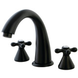 Kingston Brass KS2365AX Roman Tub Filler Metal Cross Ha KS2365AX