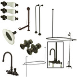 Kingston Brass CCK4145PL High Rise Goose Neck Package P CCK4145PL