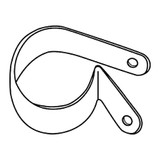 Manufacturer Varies Cable,Wire and Hose Clamps,3/8,PK 2500 375203CCN06