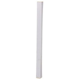 Manufacturer Varies Corner Guard,White,Aluminum-PVC,4 ft H PVC-A-3-WH