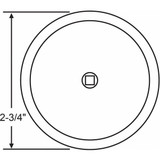 Manufacturer Varies Closet Door Back Plate,Steel 900-10221