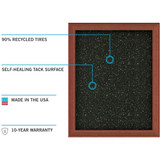 Ghent Bulletin Board,Recycled Rbbr,Cnf,Indoors ATR44-CF