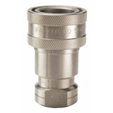 Parker Quick Connect,Socket,1/2",1/2"-14 SSH4-62Y