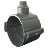 Signet Clamp On Saddles,4 in,180 psi,PVC PV8S040