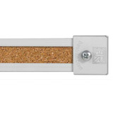 Best-Rite Map Rail,Cork,120 In Wide,PK6 522K