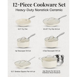 Gotham Steel Natural Collection Cookware Set (12-Piece) 1717 608282