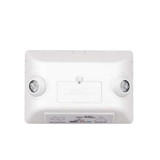 Dual-Lite Remote Head,18 V,LED,Thrmplst,White EVHCR2