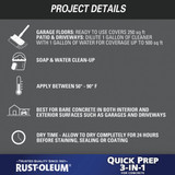 Rust-Oleum 1 Gal. Quick Prep 3-In-1 Cleaner, Degreaser & Etch 362970 778467