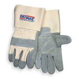 Mcr Safety Leather Gloves,Gray,XL,PR 1712