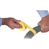 Rip-Tie Hook-and-Loop Cable Tie Roll,30 ft,Black G-20-030-BK